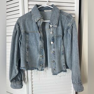12th Tribe Oversized Denim Jacket